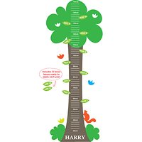 Megan Claire Tree Height Chart Wall Sticker