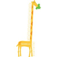 Megan Claire Giraffe Height Chart Wall Sticker