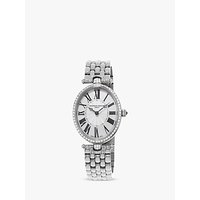 Frédérique Constant FC-200MPW2V5B Women's Classics Art Deco Bracelet Strap Watch, Silver/Mother Of Pearl