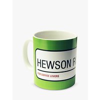 A Piece Of Personalised Street Sign Mug, Green