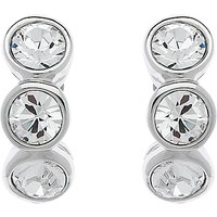 Cachet Swarovski Crystal 3 Stone Mini Stud Earrings
