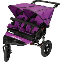 Out 'N' About Nipper 360 Double V4 Pushchair, Purple