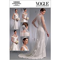 Vogue Women's Tiara And Veil Sewing Pattern, 8569