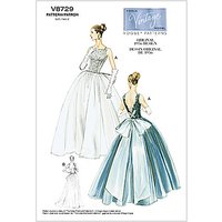 Vogue Vintage Women's Dress Sewing Pattern, 8729
