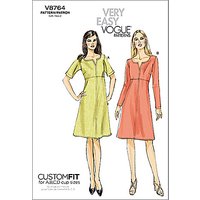 Vogue Women's Dress Sewing Pattern, 8764