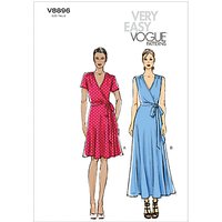Vogue Women's Dresses Sewing Pattern, 8896