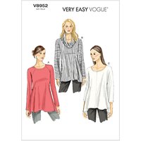 Vogue Women's Tunic Sewing Pattern, 8952