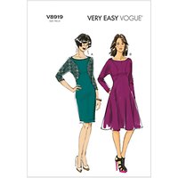 Vogue Very Easy Women's Dress Sewing Pattern, 8919