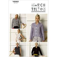 Vogue Women's Jacket Sewing Pattern, 8982