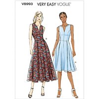 Vogue Women's Dress Sewing Pattern, 8993