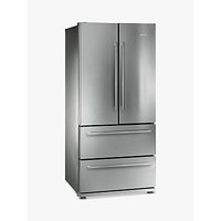 Smeg FQ55FX1 4-Door American Style Fridge Freezer, A+ Energy Rating, 84cm Wide, Stainless Steel