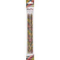 Knit Pro Symfonie Wood Double Pointed Knitting Needles, 4mm, Pack Of 5