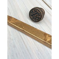 StompStamps Personalised Brass Wax Seal Initial And Wax Stick