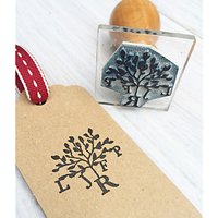 StompStamps Personalised Family Tree Monogram Stamp