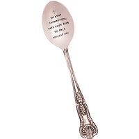 Cutlery Commission Silver-Plated On Your Christening Dessert Spoon