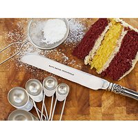 Cutlery Commission Silver-Plated Personalised Cake Knife