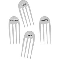 Cutlery Commission Sawn-off Silver-Plated Herb Markers