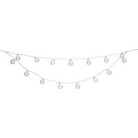 Blooma Auva Mains Powered White 50 LED String Lights