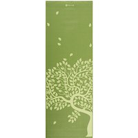 Gaiam Tree Of Life Printed 4mm Yoga Mat, Green