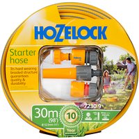 Hozelock Starter Set With Multi-Purpose Hose, 30m
