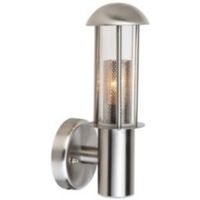 Blooma Tellumo Stainless Steel Silver Mains Powered External Wall Light