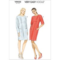 Vogue Very Easy Women's Dress Sewing Pattern, 9022