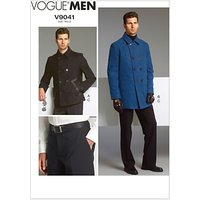 Vogue Men's Jacket And Trousers Sewing Pattern, 9041