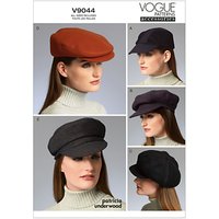 Vogue Patrcia Underwood Women's Hat Sewing Pattern, 9044