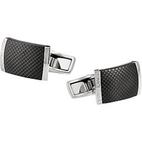Montblanc Creative Stainless Steel Cufflinks, Black/Silver