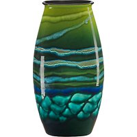 Poole Pottery Maya Manhattan Vase, H36cm