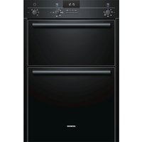 Siemens HB13MB621B Double Electric Oven, Black