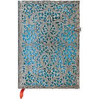 Paperblanks Filigree Maya Blue Midi Journal