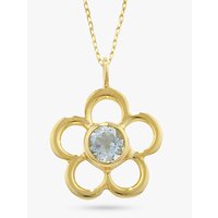 EWA 9ct Gold Birthstone Pendant Necklace