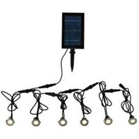 Blooma Granicus White Solar Powered LED Deck Light Pack Of 6