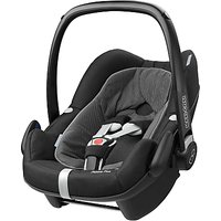 Maxi-Cosi Pebble Plus I-Size Group 0+ Baby Car Seat, Black Raven