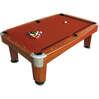 BCE Riley Rosemont 7 Foot Pool Table, Red