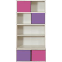 Stompa Uno S Plus Tall 3 Unit Storage Combination, Pink/Purple