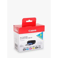 Canon PGI-550/CLI-551 Ink Cartridge Multipack