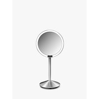 Simplehuman Mini Sensor Travel Magnifying Pedestal Mirror