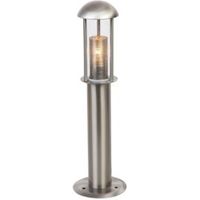 Blooma Tellumo Brushed Stainless Steel Post Light