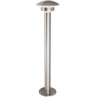 Blooma Corvus Brushed Stainless Steel Mains Powered LED Post Light