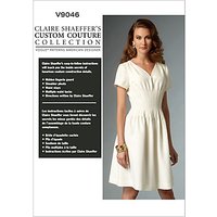 Vogue Claire Shaeffer Women's Dress Sewing Pattern, 9046