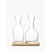 LSA International Bar Collection Water And Wine Carafe Set