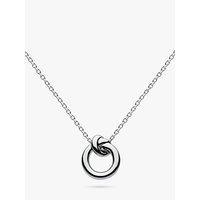 Kit Heath Sterling Silver Knot Necklace, Silver