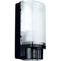 Blooma Larcia Black 60W Mains Powered External Pir Bulkhead Wall Light