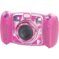 John Lewis Exclusive VTech Kidizoom Duo Digital Camera With 4GB SD Card, Pink