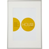 House By John Lewis Aluminium Photo Frame, A2 With A3 Mount