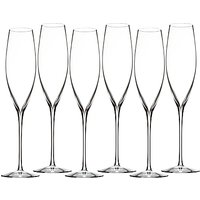 Waterford Elegance Champagne Toasting Flutes, Set Of 6