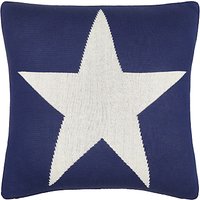 Little Home At John Lewis Stars & Stripes Cushion, Red/Blue