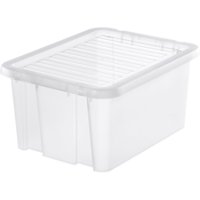 SmartStore By Orthex Plastic Storage Box With Lid (35L)